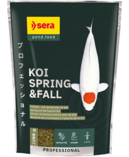 Bassin de jardin : printemps/ automne 2.2kg SERA KOI Professional aliment composé, Nourriture Serapond