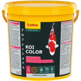 Bassin de jardin : KOI COLOR Spirulina 7 KG SERA KOI Professional aliment composé spécial couleurs, Nourriture Serapond