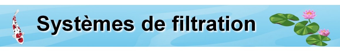 Filtre pour bassin de jardin, filtre pour bassin poisson