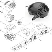 Pièces détachées Pontec PondoMax Eco 8000