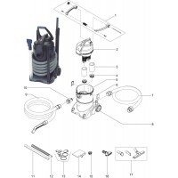 Pièces détachées - PondoVac 3 OASE - aspirateur OASE