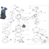Pièces détachées - PondoVac 5 OASE - aspirateur OASE