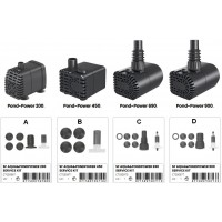 Pièces détachées pour les petites pompes SUPERFISH POND POWER