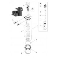 Pièces de rechange pour le filtre pondopress set 5000 de PONTEC