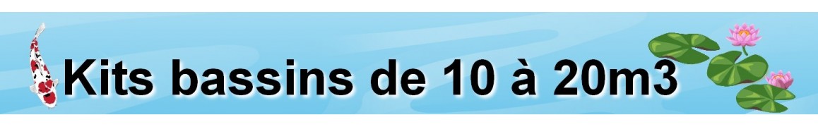 kit de filtration bassin de jardin de 10 à 20000 litres