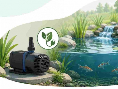 Pompes oase basse consommation : bassin ecologique et performant