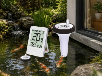 Thermomètre, testeurs d’eau, aspirateur : surveiller son bassin de jardin